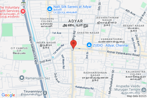 Adayer Thiruvanmiyar EntHead