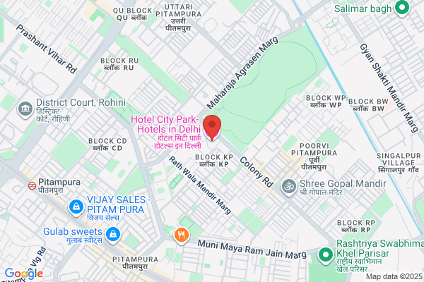 Hotel City Park- Hotels in Delhi