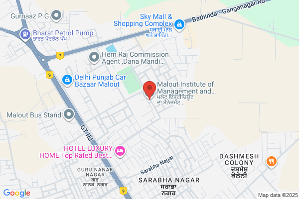 MALOUT INSTITUTE OF MANAGEMENT & INFORMATION TECHNOLOGY