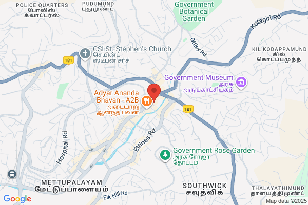 Hotel Ooty Saravanaas